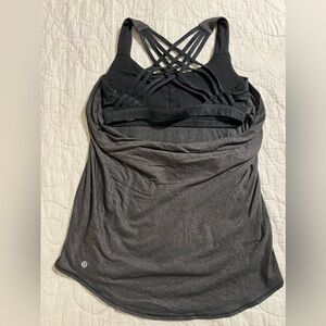 Lululemon top with built in bra